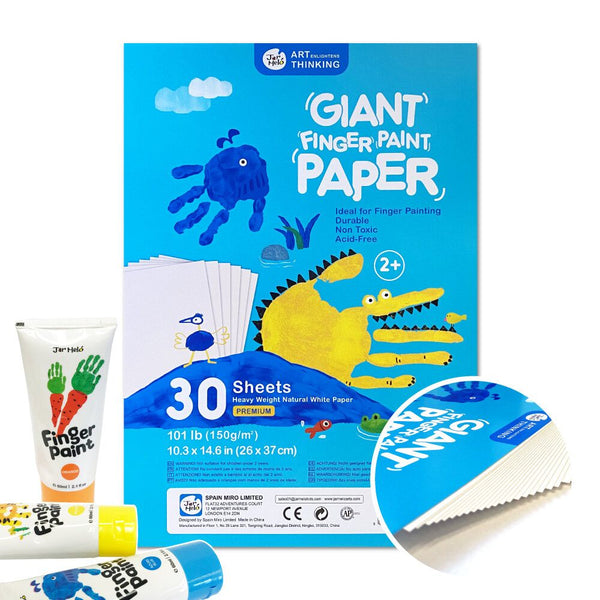 JarMelo  - 手指畫專用紙 30 張