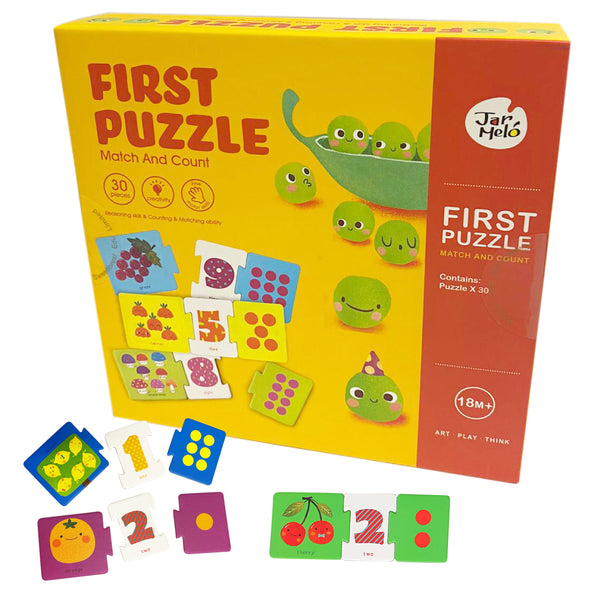 JoanMiro/JarMelo - 拼圖組合 - 配對及數數