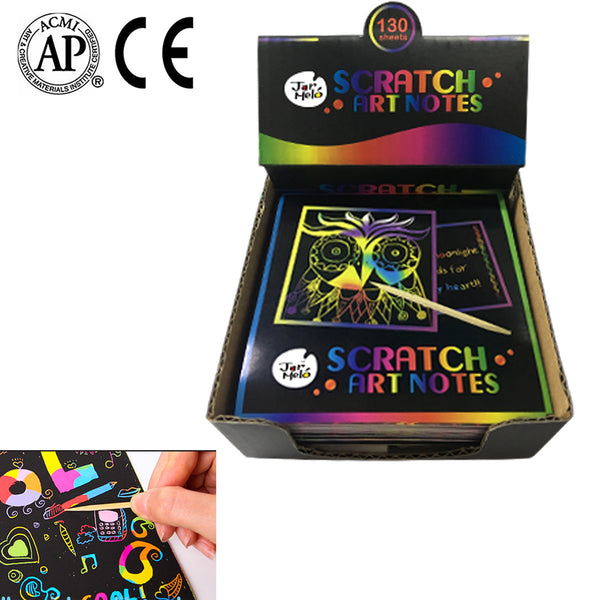 JoanMiro/JarMelo -迷你刮卡(彩虹無閃)