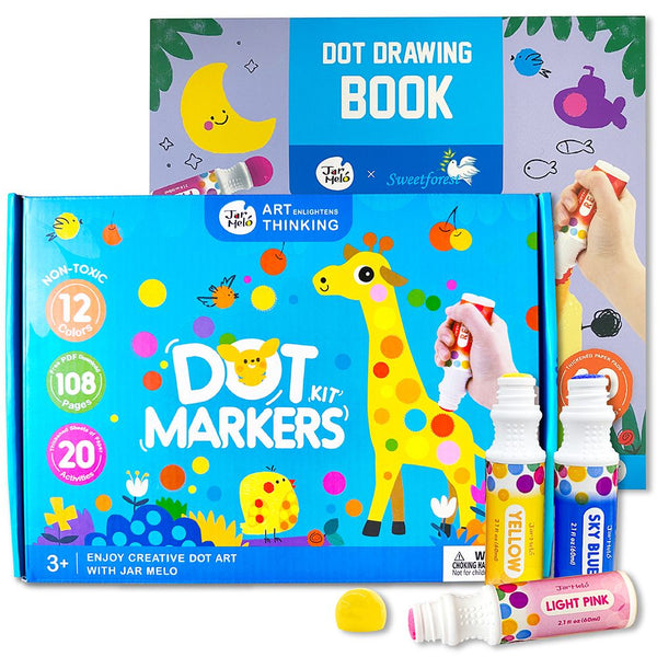 JoanMiro - 點點印畫套裝12色