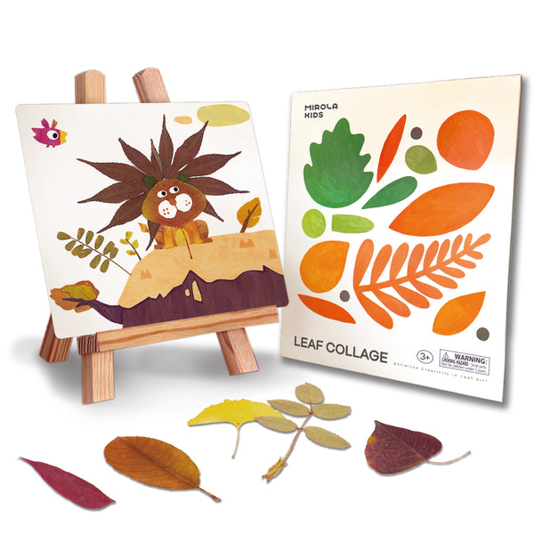 MIROLA KIDS - DIY繪本樹葉貼畫