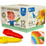 JoanMiro - 鑰匙蠟筆 - 12色