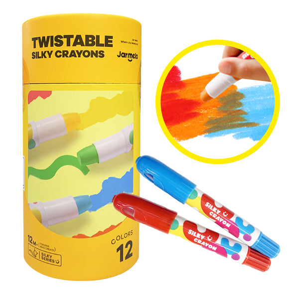 JoanMiro/JarMelo -易潔絲滑蠟筆12色(臉彩)