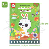 Jarmelo - 點到點連線畫簿 (可愛動物)