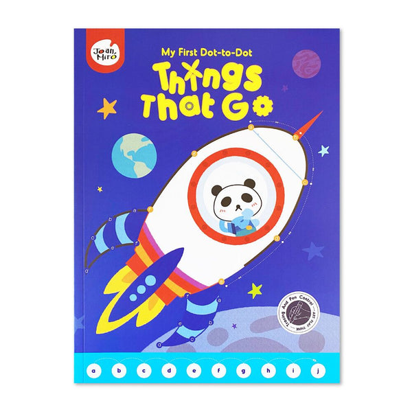 JoanMiro - 點到點連線畫簿 (交通工具)