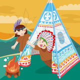 Classic WORLD - 錐形帳篷 (藍色)