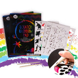 JoanMiro - 彩虹刮畫本