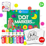 JoanMiro - 點點印筆(6支)連畫冊套裝