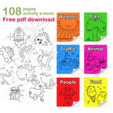 JoanMiro - 點點印畫套裝12色