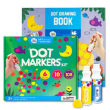 JoanMiro - 點點印筆(6支)連畫冊套裝