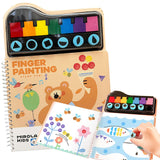 MIROLA KIDS - 趣味手指畫書 – 印章樂 (圖形)