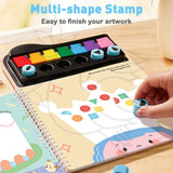 MIROLA KIDS - 趣味手指畫書 – 印章樂 (圖形)