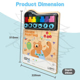 MIROLA KIDS - 趣味手指畫書 – 印章樂 (圖形)