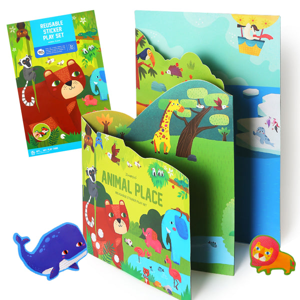 JoanMiro- 靜電貼套裝(動物之家)