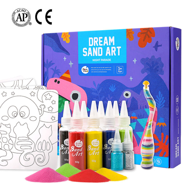 JoanMiro/JarMelo - 夢幻夜色兒童沙畫套裝