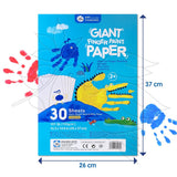 JarMelo  - 手指畫專用紙 30 張