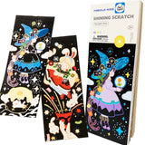 MIROLA KIDS - 閃閃刮畫書簽 - 星光女孩