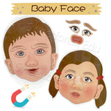 Wise Magnets - 娃娃臉學習磁貼 Baby Face