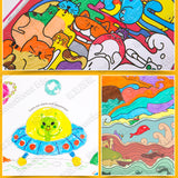 JoanMiro/JarMelo - 藝術創作畫冊(恐龍封面)