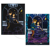 JoanMiro -夢幻主題刮畫(灰姑娘)