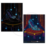 JoanMiro -夢幻主題刮畫(灰姑娘)