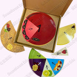 甘霖教育 - 蛋糕分數盤