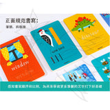 JoanMiro/JarMelo - 可擦寫繪寫卡 -- 英文字 (趣味單詞)