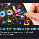 JoanMiro/JarMelo -迷你刮卡(彩虹無閃)