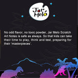 JoanMiro/JarMelo -迷你刮卡(彩虹無閃)