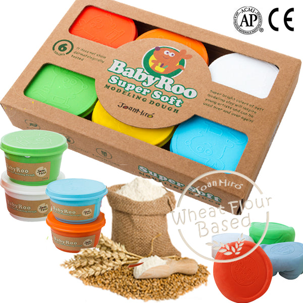 JoanMiro/JarMelo - 天然小麥粉泥膠6色