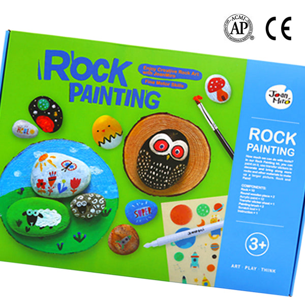 JoanMiro/JarMelo - 藝術石頭畫