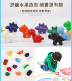 JoanMiro/JarMelo - 蜂蜜蠟筆12色-生果造型