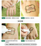 JoanMiro - 聖誕皮膚印水紙指甲貼