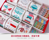 JoanMiro - 聖誕皮膚印水紙指甲貼