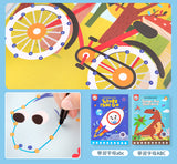 JoanMiro/JarMelo - 點到點連線畫簿(3本)